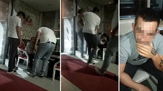 Yolcuyu Sözle Taciz Eden Taksiciyi Taksiciler Dövdü