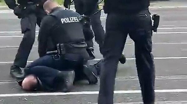 Alman polisi, Frankfurt kentinde rahatsızlanan Türk vatandaşına şiddet uyguladı.