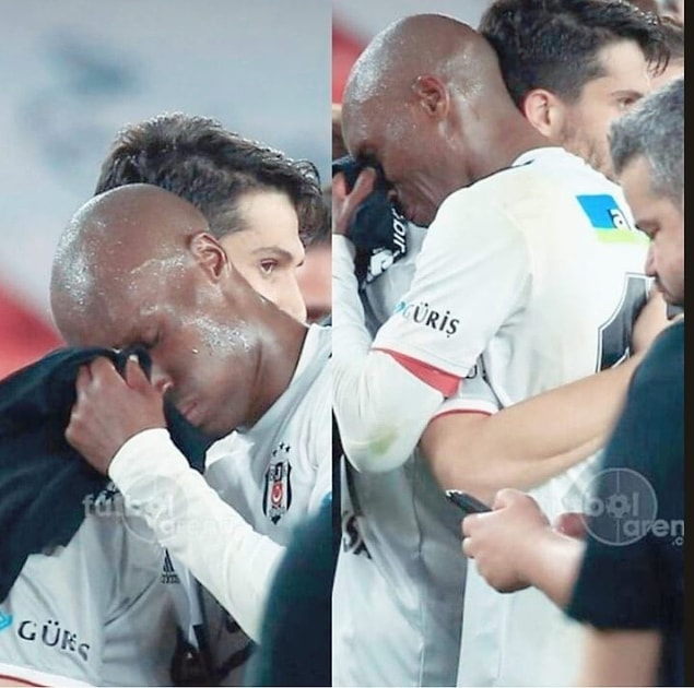 1. Atiba'nın şampiyonluk maçından sonra gözyaşlarını tutamaması. Eşi bile Atiba'yı ilk kez ağlarken gördüğünü ifade etti.