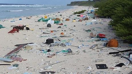 Her Saniye Sahiline Onlarca Çöp Vuruyor: Hiç Kimsenin Yaşamadığı Adada 18 Ton Çöp Var