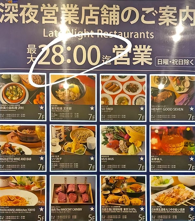 22. “Sanırım Japonların her şeye zamanlarının yetmesinin sırrı bu. 24 saatten fazla zamanları var!”