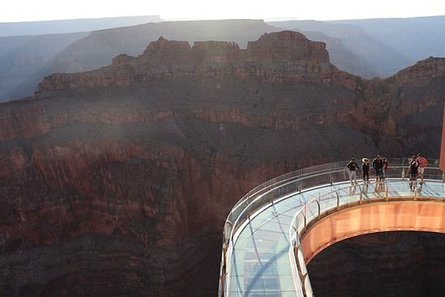 3. Büyük Kanyon Skywalk - Büyük Kanyon, Arizona