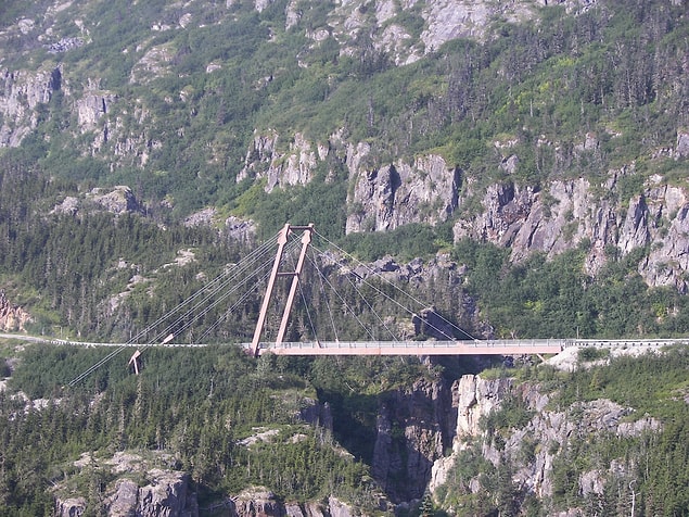 6. Kaptan William Moore Köprüsü - Skagway, Alaska