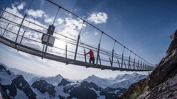 13. Titlis Kayalık Yürüyüşü - Titlis Dağı, İsviçre