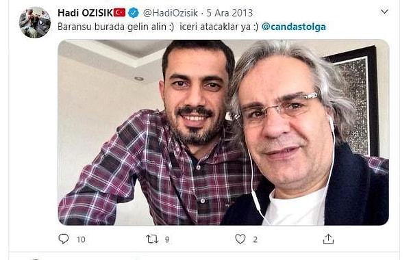 Bitmedi, bitmiyor. FETÖ'cü gazeteci Mehmet Baransu ile birlikte çektirdiği fotoğrafı da Twitter hesabından böyle yayınlamıştı.