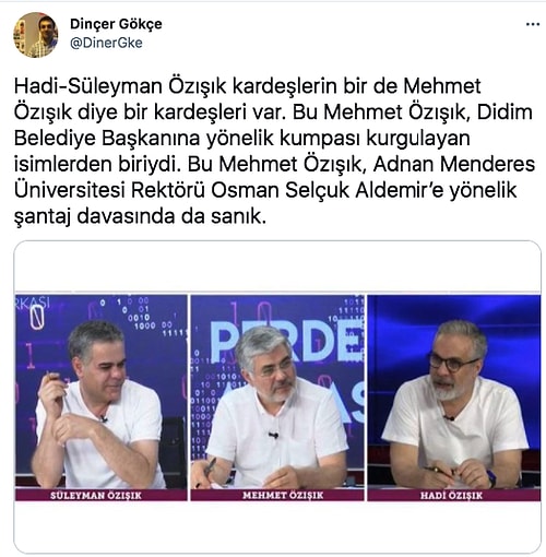 Sedat Peker'le Videoları Düşen Gazeteci Hadi Özışık'ın Kim Olduğunu Hatırlatacak Vahim Ötesi İşleri