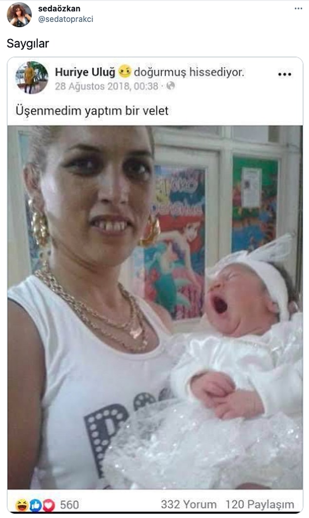 1. Hep birlikte saygı duyduk. 😂
