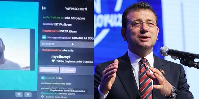 İlk Twitch Canlı Yayınını Yapan Ekrem İmamoğlu'na Yayın Esnasında, Bot Saldırısı Yapıldığı İddia Edildi