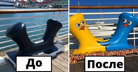 15 гениальных актов вандализма от американского художника