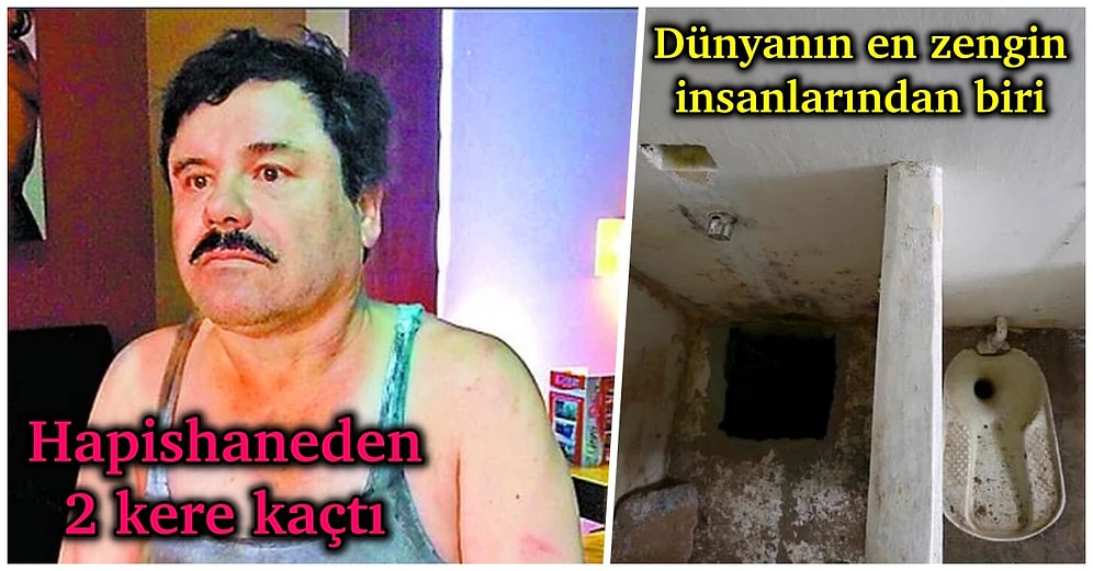 Dünyanın En Ünlü ve Kurnaz Suçlusu Olan Joaquín Guzmán El Chapo'nun İnanılmaz Hapisten Kaçma Hikayesi