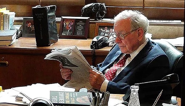 2. Warren Buffett - Kitap okumak: