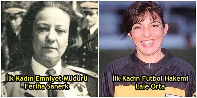 Türkiye'de Belirli Mesleklerin İlkleri Olan 20 Türk Kadını