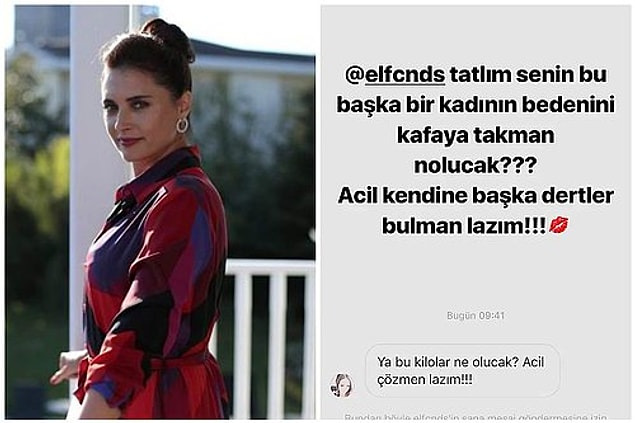 9. İnsanların kilosu hakkında yorum yapmak ve tavsiye vermek. Daha da ötesi 'az ye' demek: