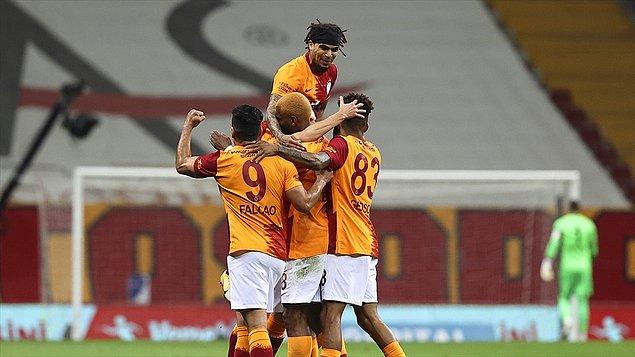 20. Galatasaray - 10 futbolcu