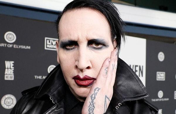 19. Marilyn Manson - Şiddet ve taciz