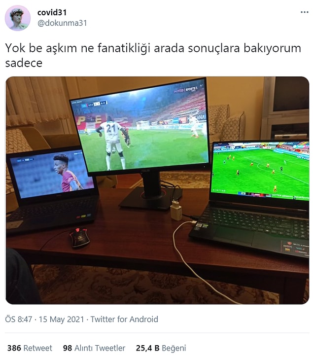 7. Ben değil ya, arkadaş açmış...