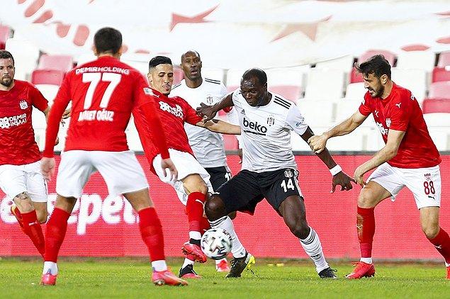 36. Hafta: Demir Grup Sivasspor 0-0 Beşiktaş
