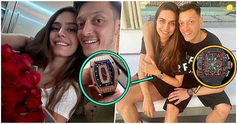 Vakit Gerçekten Nakitmiş! Mesut Özil ve Eşi Amine Gülşe'nin 10 Milyon TL'lik Saatleri Olay Oldu
