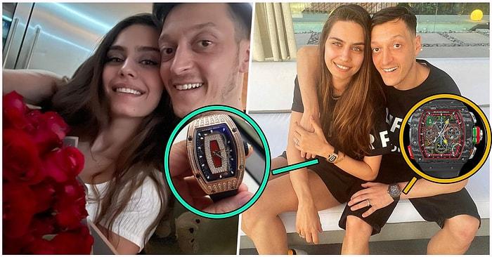 Vakit Gerçekten Nakitmiş! Mesut Özil ve Eşi Amine Gülşe'nin 10 Milyon TL'lik Saatleri Olay Oldu