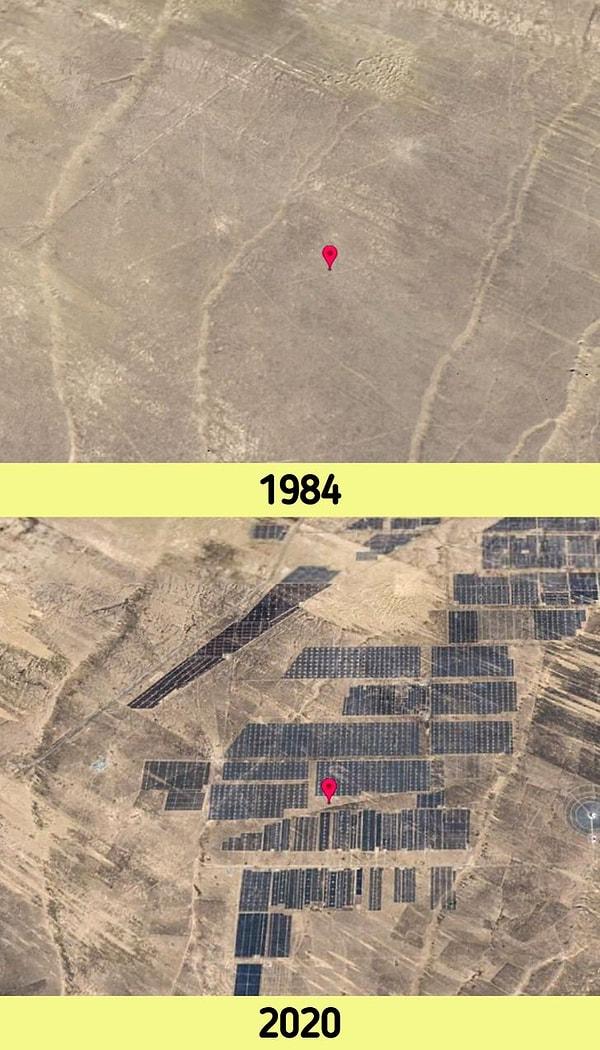 4. Küresel ısınma ile verilen mücadele: Çin’in güneş fotovoltaik santrali
