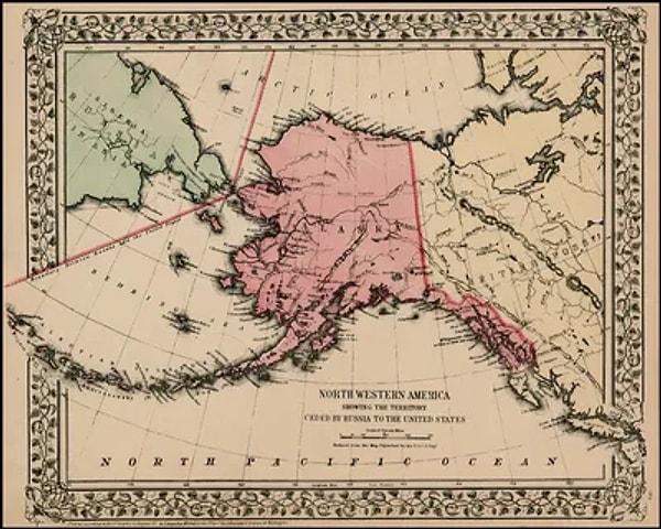 4. Alaska'nın bir zamanlar Rusya'ya ait olduğunu biliyor muydunuz?