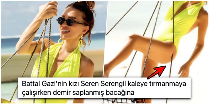 Yetenek Abidesi Seren Serengil'in Photoshopun Ayarını Kaçırdığı Fotoğrafı Dalga Konusu Oldu!