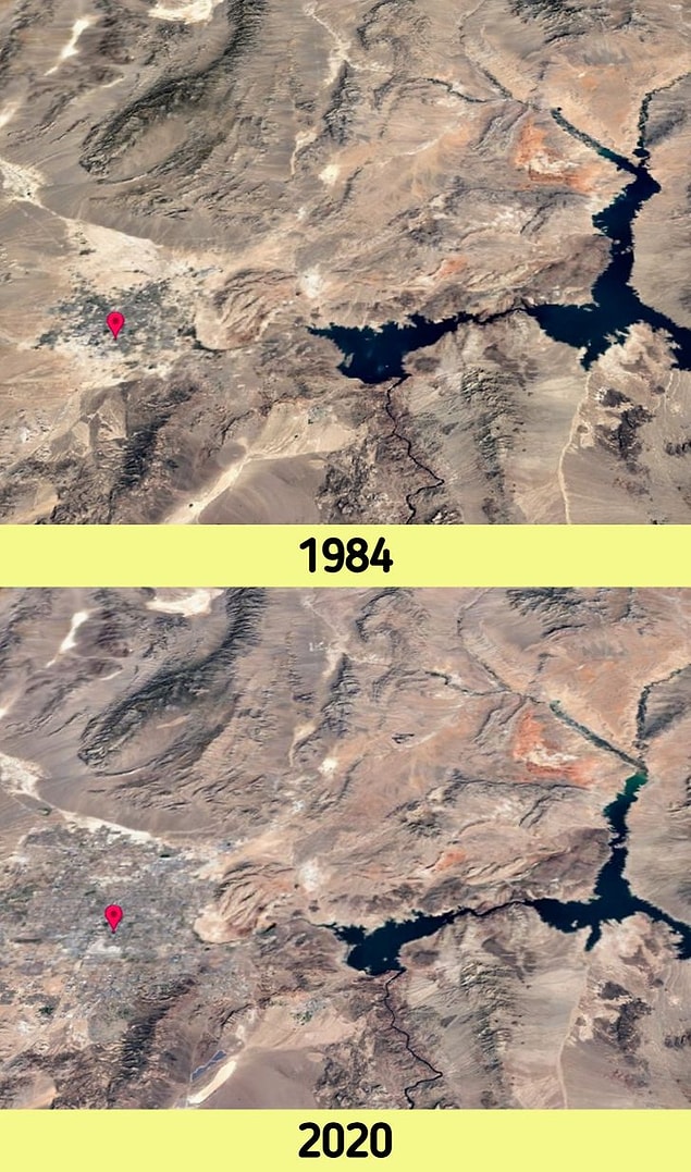 9. Las Vegas'ta yaşananlar her zaman Las Vegas'ta kalmaz : ABD'nin Nevada Eyaleti'nde büyüyen şehirler
