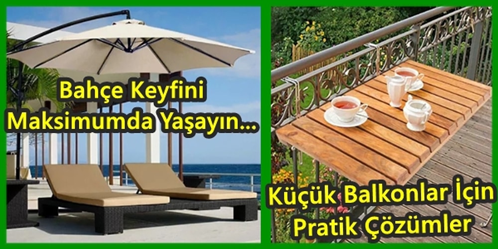 Kullananların Çok Memnun Kalıp Önerdiği 19 Dış Mekan Ürünü