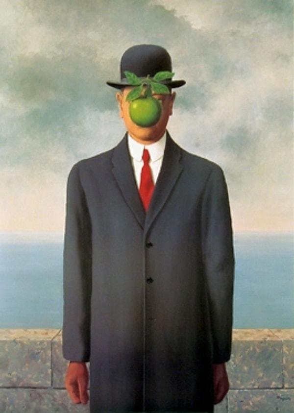 4. René Magritte- Adamın Oğlu(1946)