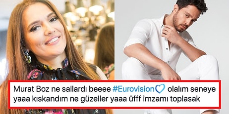 Murat Boz'la İlgili Eurovision Paylaşımı Yapan Demet Akalın ve Takipçileri Arasında Yaşanan Güldüren Diyalog