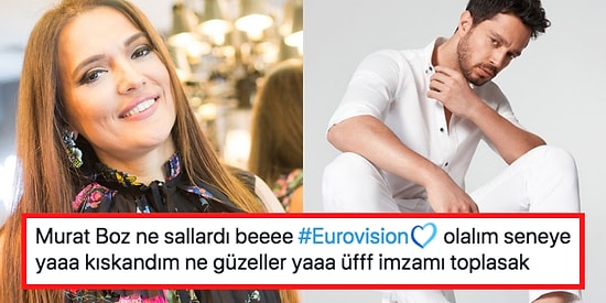 Murat Boz'la İlgili Eurovision Paylaşımı Yapan Demet Akalın ve Takipçileri Arasında Yaşanan Güldüren Diyalog