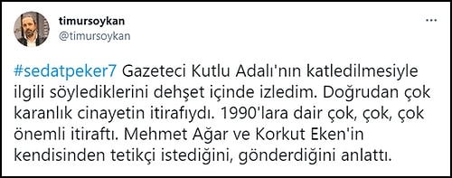 Sedat Peker'in Yeni İddiaları İçin Sosyal Medyada Ne Dediler?