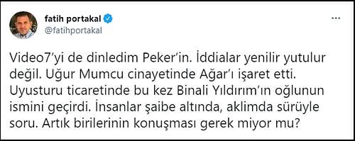 Sedat Peker'in Yeni İddiaları İçin Sosyal Medyada Ne Dediler?