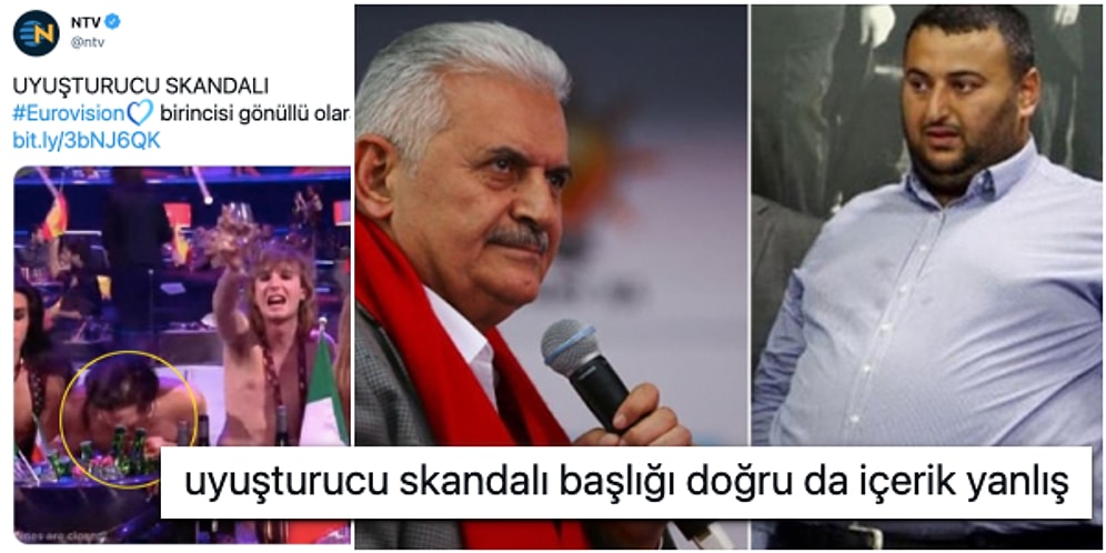 Mahalle Yanarken Eurovision'daki Uyuşturucu Skandalını Haber Yapan NTV Tepkilerin Odağında