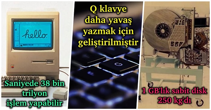 Hayatımızın Vazgeçilmez Cihazlarının Başında Gelen Bilgisayarlar Hakkında 14 İlginç Bilgi