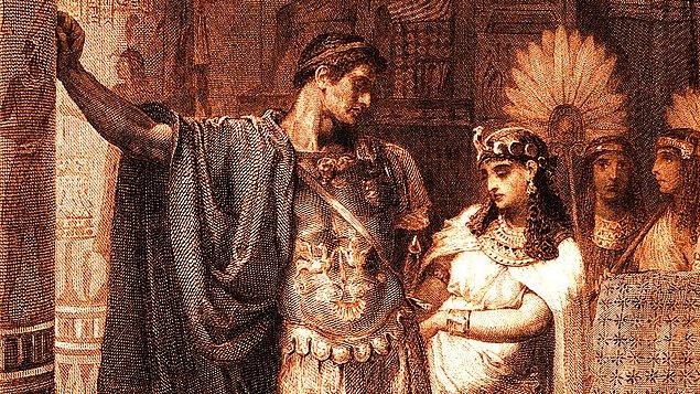 10. Kleopatra ve Sezar