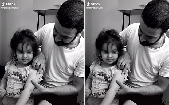 Çocuklarına Kolundaki Beni Anlatmaya Çalışan Çiftin Aşırı Zor Anları