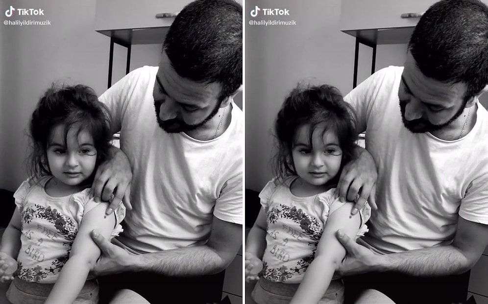 Çocuklarına Kolundaki Beni Anlatmaya Çalışan Çiftin Aşırı Zor Anları