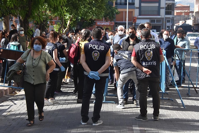 Duruşmanın yapılacağı bölgede geniş güvenlik önlemleri alındı.