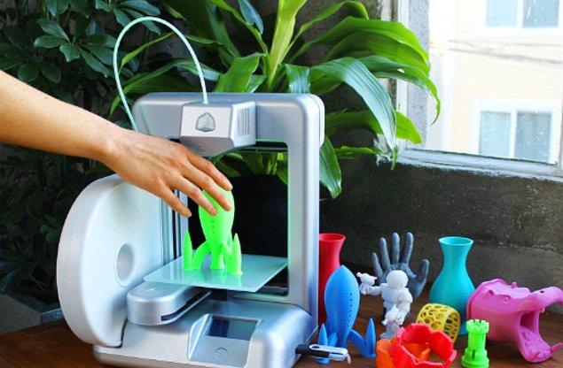 11. Artık ev bile yapılabilen 3D yazıcılar