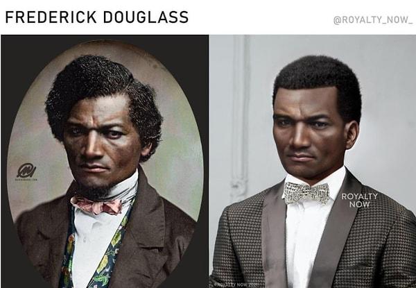 19. yüzyılda köleliğe karşı savaş veren Amerikalı politikacı Frederick Douglass