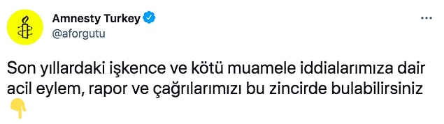 Beyhan'ın açıklamasının ardından örgütün Türkiye Şubesinin resmi Twitter hesabından son yıllarda basına yansıyan ve örgüt tarafından raporlanan iddialara ilişkin açıklamalar paylaşıldı.