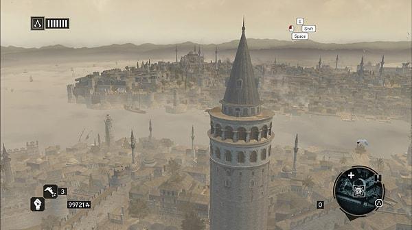 12. Assassin's Creed Revelations - Galata Kulesi