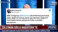 Soylu'nun BBC Türkçe'yi Hedef Alması ve Yayındaki Gazetecilerin Kayıtsızlığı Tepkilerin Odağında