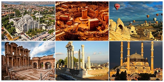 Güzel Ülkemizde Bulunan ve UNESCO Dünya Mirası Listesine Alınan 18 Yer