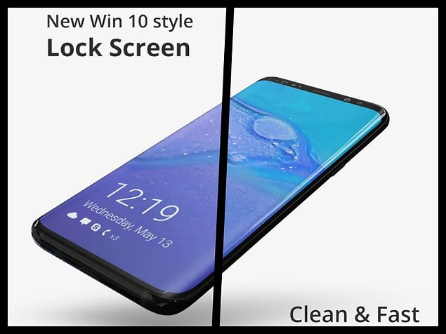 2. Computer Style Lock Screen