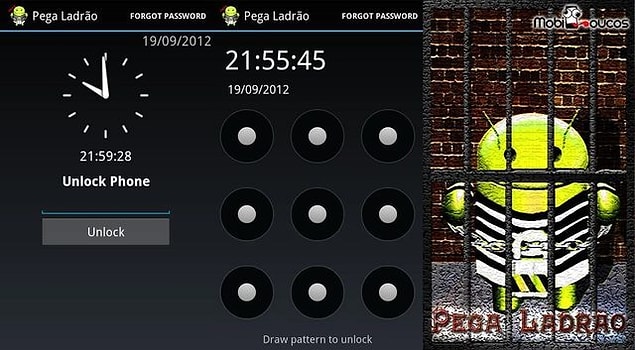7. Alarm Anti Theft Screen