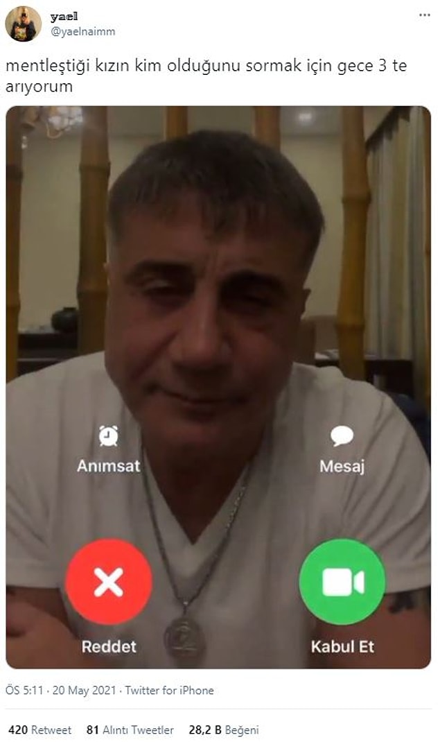 24. Üç ay sonra "ben öyle bir şey demedim" demesine yönelik kayıt alınıyor...