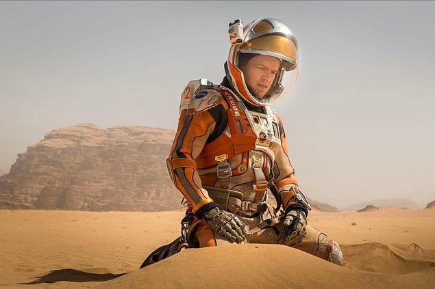 Verdiğin cevaplara göre izlemen gereken film: "The Martian"