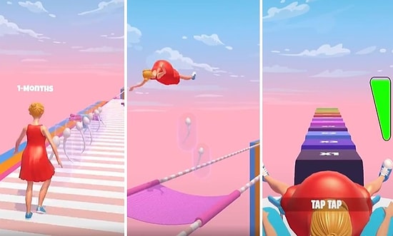 Bu Nasıl Oyun? Sperm Toplayarak Hamile Kalan Kadının Bebeği Vajinasından Fırlattığı Bi' Acayip Oyun